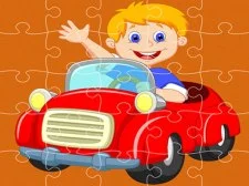 Pedal Cars Jigsaw